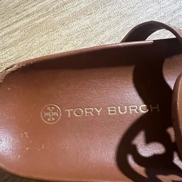 Tory Burch Miller Cloud Tan Sandals 7.5 - Picture 4 of 8